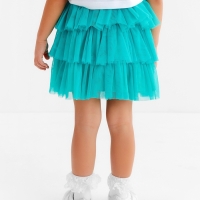 Юбка детская KAFTAN, размер 28 (86-92 см), бирюзовый