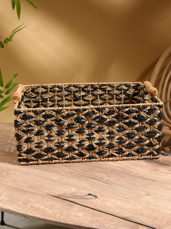 Корзина плетеная 45х30х20 см, сиграсс