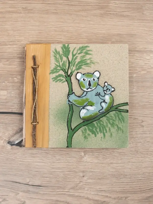 Фотоальбом "Коалы" 10 листов, 19х19х2 см, фото 10х15 см