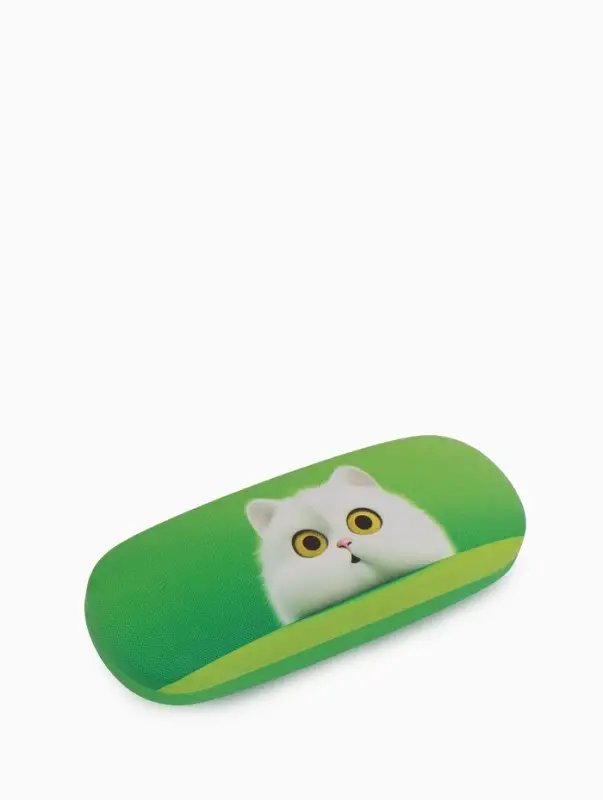 Футляр для очков Коты, 16*4*6 см, хлопушка, МИКС