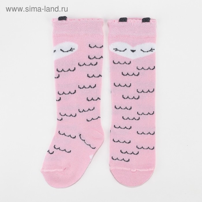 Гольфы Крошка Я Гольфы Крошка Я "Сова" 8-10 см, розовый