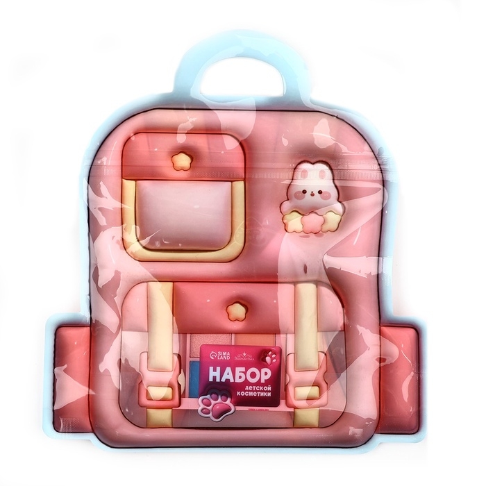 Набор детской косметики «Розовые мечты», тени 6 цв по 1,2 гр, блеск 8 гр, тон розовый Набор детской косметики «Розовые мечты», тени 6 цв по 1,2 гр, блеск 8 гр, тон розовый