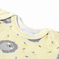 Боди Bloom Baby Ёжики с дл. рукавом, р. 68 см, желтый
