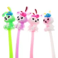 Ручка - прикол гелевая &laquo;Зайчик&raquo;, синий стержень, МИКС