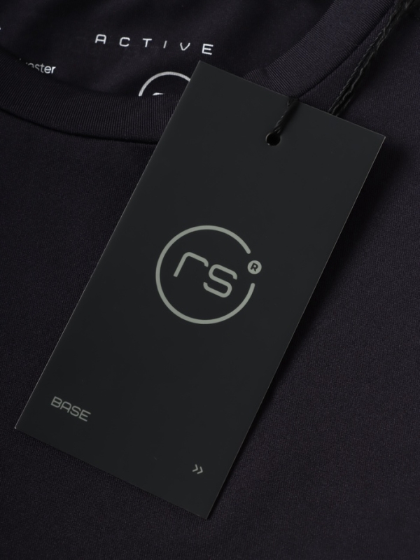 Футболка мужская Resport, р. 46, цвет чёрный, базовая, со вставками