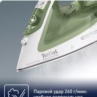 Паровой утюг Easygliss Eco FV5781E1, зеленый