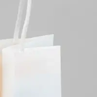 Пакет подарочный под бутылку, упаковка, &laquo;Счастье внутри&raquo;, белый крафт, 13 х 36 х 10 см