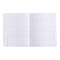 Тетрадь 48 листов в клетку BG Monocolor Blue, обложка мелованный картон, soft touch, МИКС