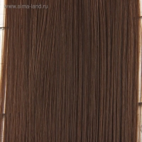 Волосы - тресс для кукол &laquo;Прямые&raquo; длина волос: 25 см, ширина:100 см, цвет № 6К