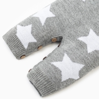 Комбинезон вязаный Крошка Я "Звезды" рост 80-86 см