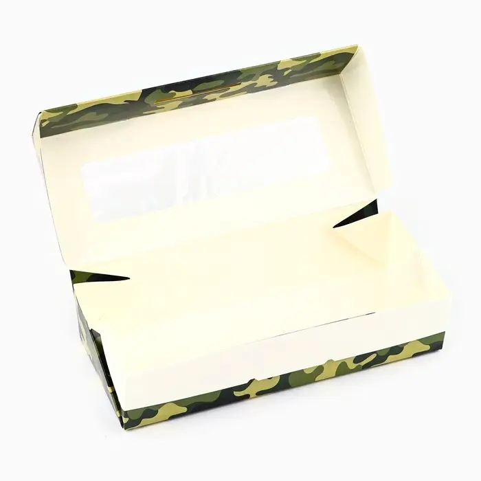 Коробка складная &laquo;23 Февраля&raquo;, 17 х 7 х 4 см