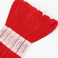 Нитки мулине 8&plusmn;1м №606 (наб 6шт цена за наб) красный АУ