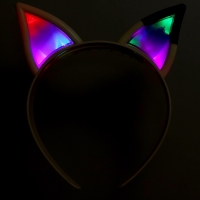 Светящийся ободок &laquo;Супер-ушки&raquo;, свет