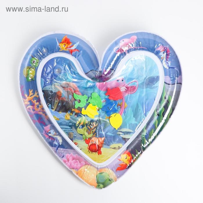 Акваковрик развивающий &laquo;Сердечко&raquo;