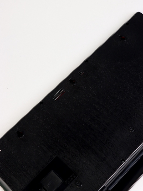 Часы электронные настенные, календарь термометр, 47.5 х 25.3 см, красные цифры 10.8 х 5.3 см   10766