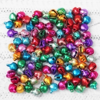 Бубенчики для рукоделия, набор 100 шт., размер 1 шт. &mdash; 0,6 см, цвета МИКС