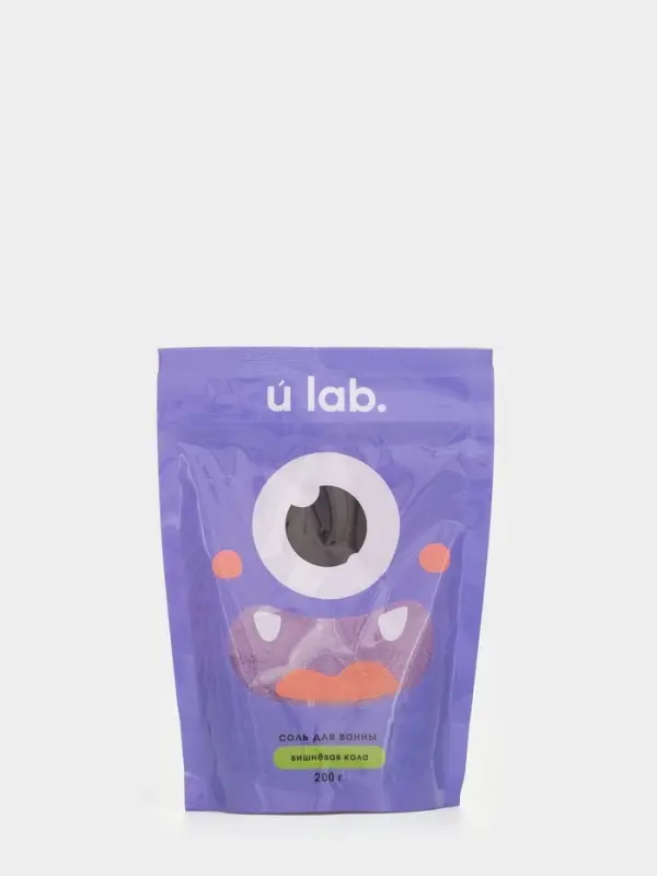 Соль для ванны &laquo;Монстрики&raquo;, 200 г, аромат вишнёвая кола, ULAB
