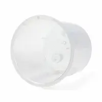 Кашпо со вставкой 2,5 л d15,7 см h15,6см "Genius" пластик прозрачный