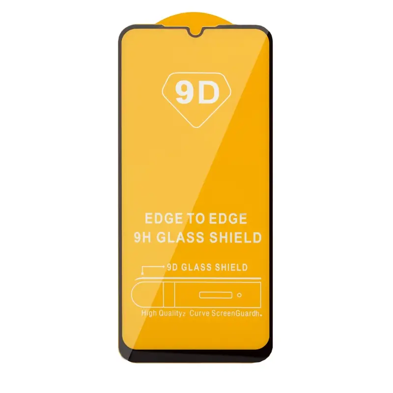Защитное стекло Samsung A23 с рамкой 9H Full Glue без упаковки (25 шт./уп.)