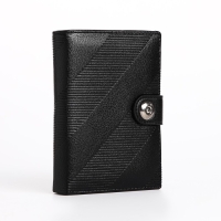 Портмоне мужское на магните, 3 в 1, для купюр, автодокументов и паспорта, цвет чёрный Портмоне мужское на магните, 3 в 1, для купюр, автодокументов и паспорта, цвет чёрный