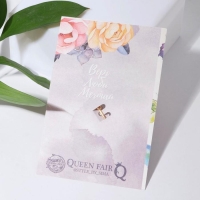 Булавка &laquo;Классика&raquo;, круг, 5 см, цвет белый в золоте