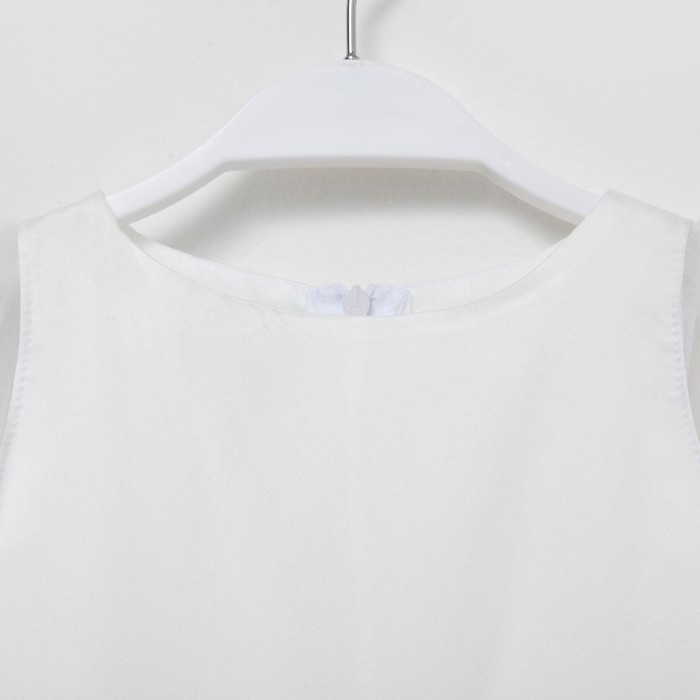 Платье нарядное детское KAFTAN, рост 98-104 см (30), белый Платье нарядное детское KAFTAN, рост 98-104 см (30), белый