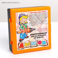 Электроприбор для выжигания по дереву &laquo;Дымок&raquo; 220 В, 20 Вт. в комплект входят образцы рисунков