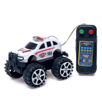 Джип &laquo;Полиция&raquo;, на дистанционном управлении, работает от батареек, МИКС