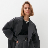 Бусы 3 яруса &laquo;Рошель&raquo; капля, шар №12, цвет белый в серебре, L=42 см