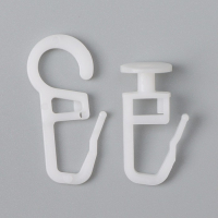 Карниз двухрядный, ширина 140 см, d=28 мм, пластиковые элементы, цвет орех