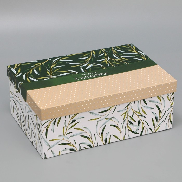 Набор коробок 15 в 1, упаковка подарочная, &laquo;Эко&raquo;, 12 х 7 х 4 см - 44 х 31 х 15 см