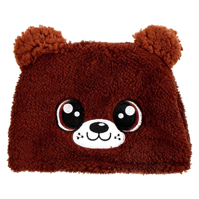 Карнавальная шапочка &laquo;Весёлые зверята: мишка&raquo;, р. 52&ndash;54