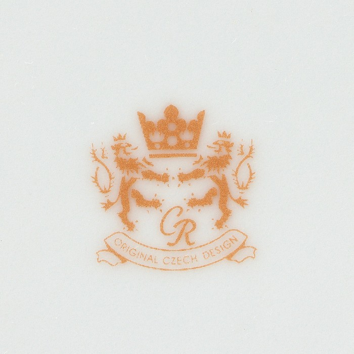 Тарелка глубокая &laquo;Рококо. Гуси&raquo;, 250 мл, d=22,5 см, белая, фарфор