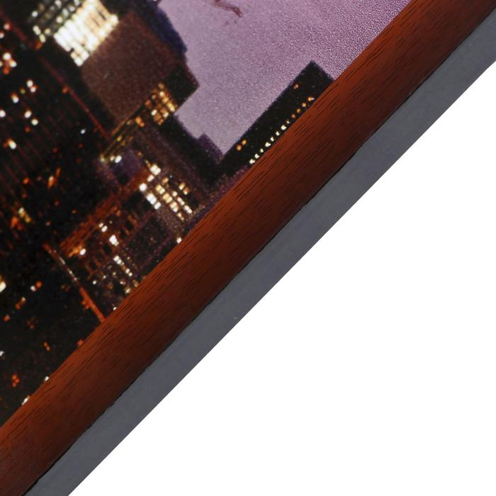 Картина "Город в огнях" 67х107 см