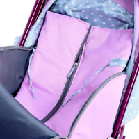 Санки-коляска &laquo;Наши детки 5-2&raquo;, цвет лилия