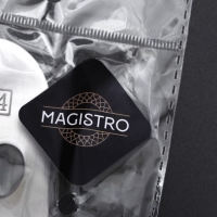 Пресс для чеснока Magistro Steel, 19,5&times;4,5 см, нержавеющая сталь, цвет серебристый