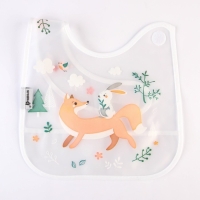 Нагрудник для кормления &laquo;Baby of nature&raquo; непромокаемый на липучке, с карманом