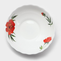 Сервиз столовый &laquo;Бархатная роза&raquo;, 37 предметов, стеклокерамика