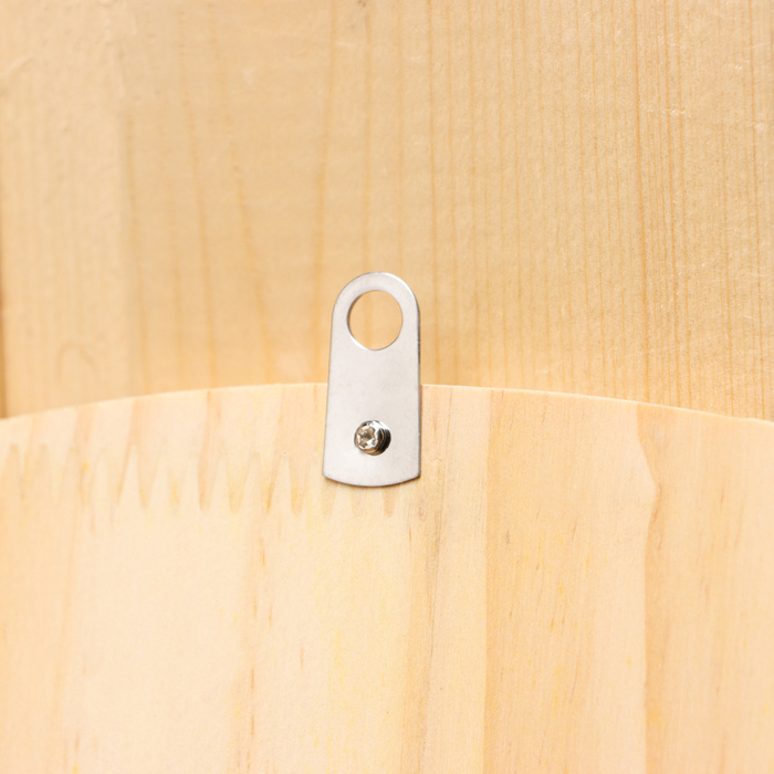 Термометр-гигрометр Термометр-гигрометр "Шайка", дерево