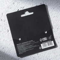 Браслет с гравировкой &laquo;Святой&raquo;, металл, длина 18 см