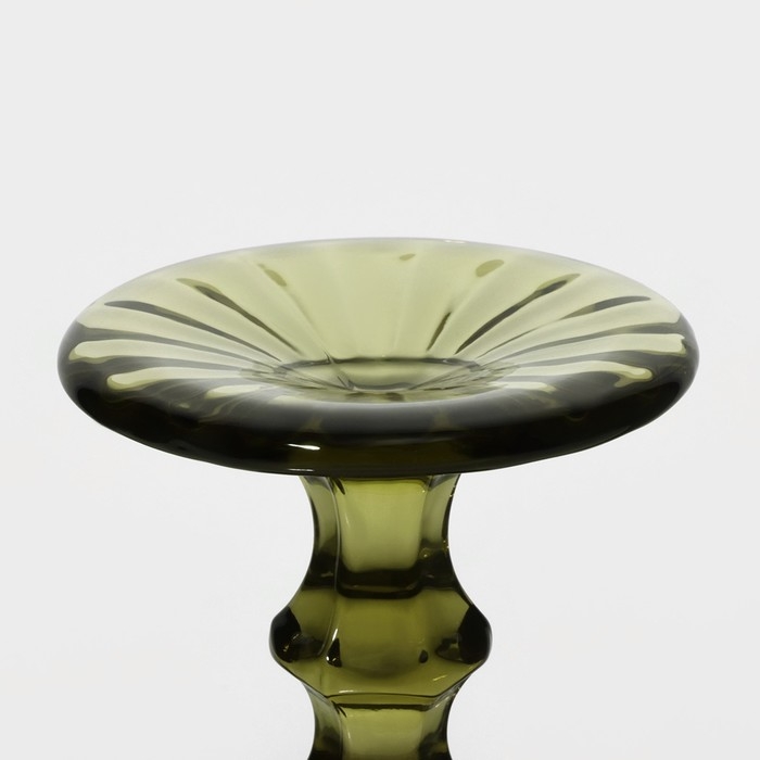 Бокал из стекла для шампанского Magistro &laquo;Ла-Манш&raquo;, 160 мл, 7&times;20 см, цвет зелёный