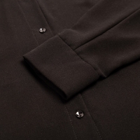 Рубашка женская MINAKU: Green trend, цвет чёрный, размер 46 Рубашка женская MINAKU: Green trend, цвет чёрный, размер 46