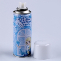 Новый год. Искусственный снег спрей &laquo;Морозные узоры&raquo;, 250 мл.