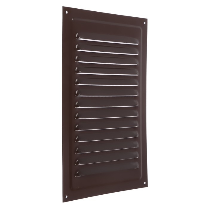 Решетка вентиляционная ZEIN Люкс РМ2030КР, 200 х 300 мм, с сеткой, металлическая, коричневая Решетка вентиляционная ZEIN Люкс РМ2030КР, 200 х 300 мм, с сеткой, металлическая, коричневая