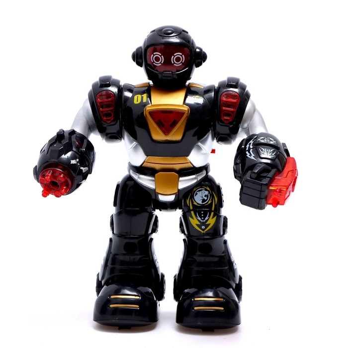 Робот «Супербот», световые и звуковые эффекты, работает от батареек, цвет золотой Робот «Супербот», световые и звуковые эффекты, работает от батареек, цвет золотой