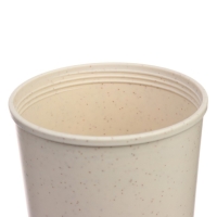 Термостакан для кофе, 380 мл, с крышкой, 12.4 &times; 8.6 см, PP пластик, синий