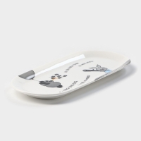 Блюдо овальное фарфоровое «Винни Пух», 25×11,5 см Блюдо овальное фарфоровое «Винни Пух», 25×11,5 см