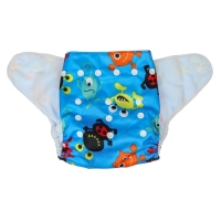 Трусики-подгузник, многоразовый, &laquo;Монстрики&raquo;, Крошка Я
