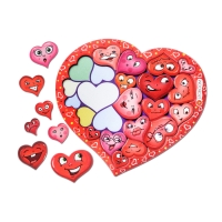 Пазл «Сердечки-валентинки» Пазл «Сердечки-валентинки»