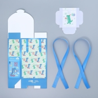 Коробка подарочная формовая, упаковка, &laquo;Динозаврик&raquo;, 14 х 22 х 7 см